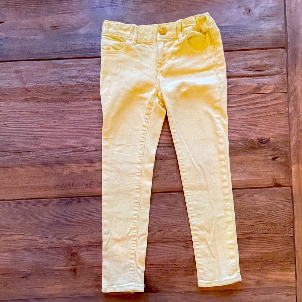 GapKids girls yellow jeans in size 6